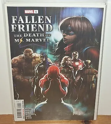 Buy Fallen Friend: The Death Of Ms Marvel #1 Marvel Comics • 2.99£