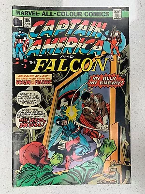 Buy Marvel Captain America And The Falcon Us Comic (1968) #186 • 7.99£