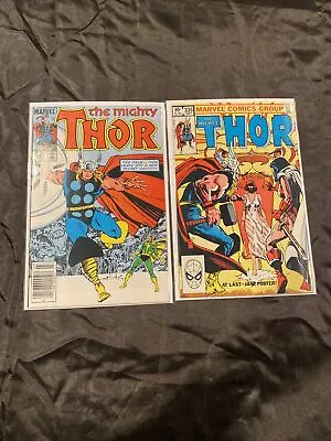 Buy THOR #365 & 335 NM 1st Thor Frog Of Thunder Walter Simonson 1986 Marvel Loki • 23.74£