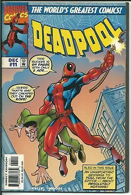Buy Deadpool #11 (amazing Fantasy 15 Cover) - Marvel Comics 1997 (comic Usa) • 34.22£
