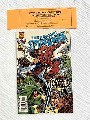 Buy Signed Amazing Spider-Man #421  1997 Dragonfly Appearance DeFalco & Skroce • 7.23£