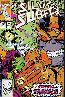 Buy SILVER SURFER (1987) #44 - 1st App Of INFINITY GAUNTLET - Back Issue • 39.99£