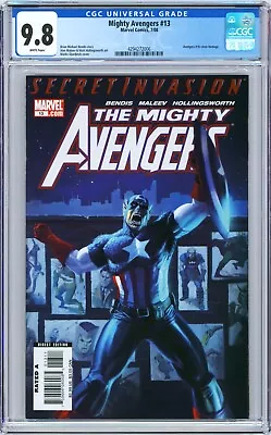 Buy Mighty Avengers #13 2008 Marvel CGC 9.8 1st Secret Warriors, Yo-Yo Rodriguez • 118.59£