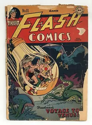 Buy Flash Comics #81 PR 0.5 1947 • 176.13£