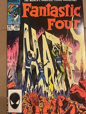 Buy Fantastic Four #280 (Marvel Comics July 1985) Direct • 4.79£