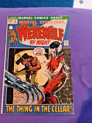 Buy Marvel Spotlight On WEREWOLF BY NIGHT #3  1972 • 35.18£