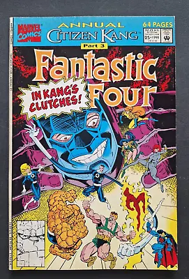 Buy Fantastic Four Annual #25 Citizen Kang 1992 VG+ 4.5 • 5£