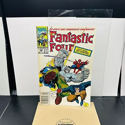 Buy Fantastic Four #348 (Marvel Comics December 1990) Newsstand VF+ • 12.65£