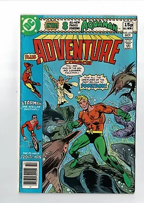 Buy DC Comic Adventure Comics Aquaman Vol. 46 No. 474 October 1980 • 4.99£