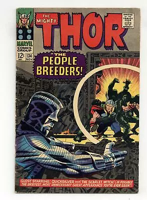 Buy Thor #134 VG- 3.5 1966 1st App. High Evolutionary, Man-Beast • 154.17£