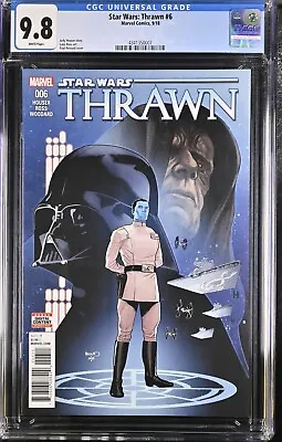 Buy Star Wars Thrawn #6, Marvel Comic 2018, 1st App Ar'alani Chiss CGC GRADED 9.8 • 125£