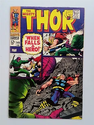 Buy Thor Mighty #149 Vg+ (4.5) Febuary 1968 Marvel Comics ** • 29.99£