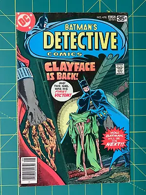 Buy Detective Comics #478 - Aug 1978 - Vol.1 - Minor Key           (7446) • 11.85£