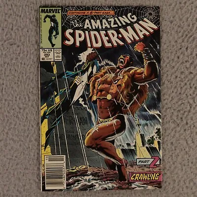 Buy Amazing Spider Man #294 1987 Death Of Kraven The Hunter Newsstand Marvel A1 • 104.53£
