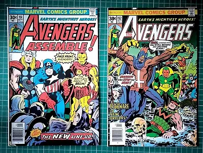 Buy Marvel Bronze Age Avengers 151-154 Annual 6 George Perez Return Of Wonder Man • 20£