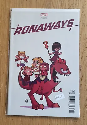 Buy Runaways #1  Skottie Young Baby Cover Variant  Marvel • 10£