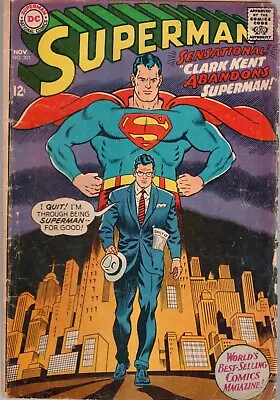 Buy Superman 1968 Nov #201 Dc Comic Book • 5.53£
