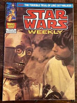 Buy Marvel Star Wars Vintage Comic Weekly Issue 101 • 2.50£