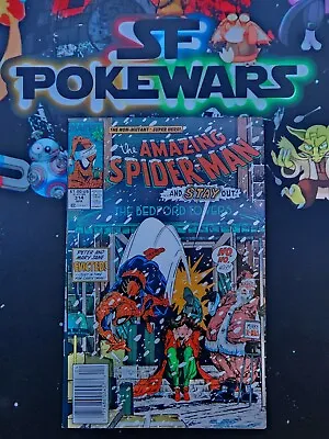 Buy The Amazing Spider-Man #314 Todd McFarlane Christmas Newsstand Marvel 1989 NM • 23.75£