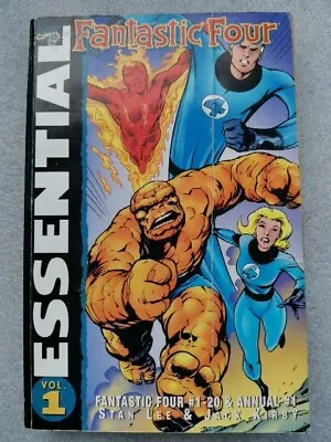 Buy Essential Fantastic Four Volume 1.Collects 1-20+Annual 1. Marvel 2001.Good Cdtn  • 4£