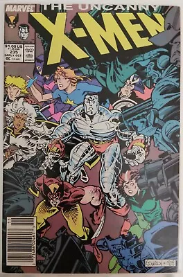 Buy Uncanny X-Men #235 NEWSSTAND - Key Book, First Appearance Of Genosha...Wolverine • 5.53£
