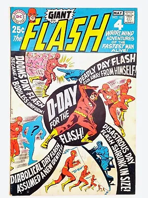 Buy Flash 187 ( VG ) DC 1969, Silver Age, Carmine Infantino, Giant Size Issue! • 11.99£