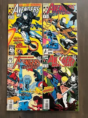 Buy 💥 West Coast Avengers # 94 95 96 97 1993 1st 2nd 3rd + Rhodes War Machine 💥 • 31.91£