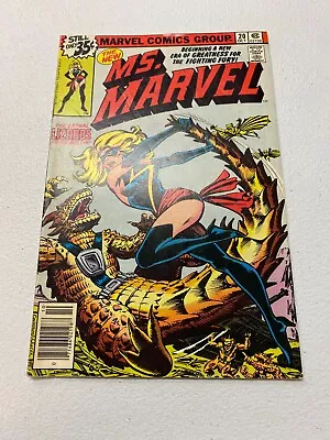 Buy Ms Marvel #20 1978 Carol Danvers Claremont Cockrum Comic Mj • 7.90£