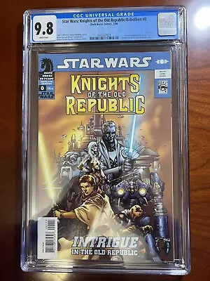 Buy Star Wars Knights Of The Old Republic/Rebellion #0 CGC 9.8 FLIP BOOK • 149.79£