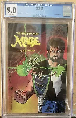 Buy Mage The Hero Discovered #1 CGC 9.0 1st Print Comico 1984 • 63.44£