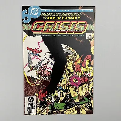 Buy Crisis On Infinite Earths #2 (DC Comics 1985) 1st Cameo App Of Anti-Monitor • 6.40£