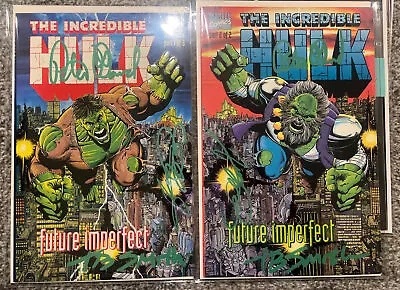 Buy Incredible Hulk: Future Imperfect 1-2 Set Signed By David, Perez, Smith W/COA • 436.14£