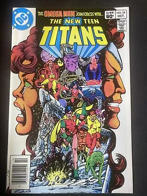 Buy New Teen Titans #24 Comic  - George Perez - Newsstand Edition  • 5.53£