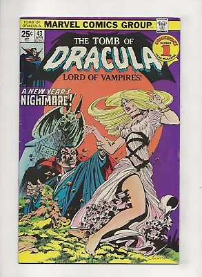Buy Tomb Of Dracula #43 (1976) Berni Wrightson Cover FN 6.0 • 12.06£
