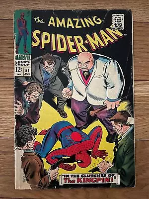 Buy Amazing Spider-man #51Second Kingpin; First Joe  Robbie  Robertson • 45£