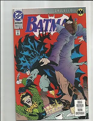 Buy Batman #492 (May 1993, DC) LOW PRINT 2ND PRINT!!!  KNIGHTFALL Pt 1! SHARP COPIES • 15.18£