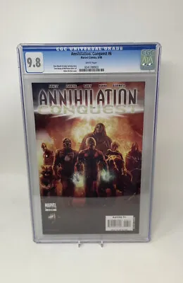 Buy Annihilation: Conquest #6 CGC 9.8 1st New Guardians Of The Galaxy Marvel Comics • 223.06£