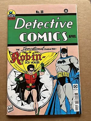 Buy Detective Comics 38 Facsimile Edition Dc Comics 2022 New Unread • 5.99£