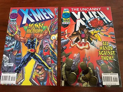 Buy X-Men #52 & Uncanny X-Men #333 1st Cameo & FullBastion. Ships In Gemini. • 22.23£