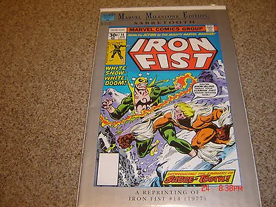 Buy Iron Fist 14 Marvel Milestones Edition  First Sabretooth • 12.03£