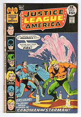Buy Justice League Of America #94 Fine 6.0 Batman Superman Neal Adams Art 1971 • 18.97£