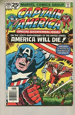 Buy Captain America #200 FN 200th ANNIVERSARY America Will Die   Marvel Comics   SA • 6.33£