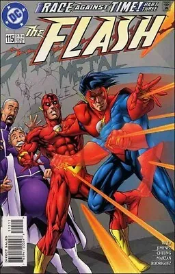 Buy Flash #115 (NM)`96 Waid/ Jimenez/ Cheung • 3.95£
