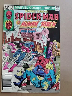 Buy Marvel Team Up #121 Midgrade Spider-Man Human Torch 1st Frog Man • 6.32£