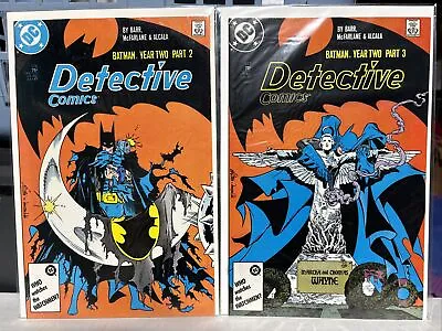 Buy Detective Comics #576 + #577 VF+ Todd McFarlane Cover Year 2 Part 2 And 3 • 27.71£
