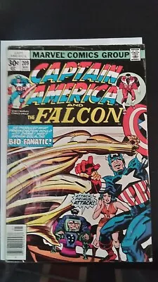 Buy Captain America And The Falcon #209 May 1977 | 1st App. & Origin Arnim Zola • 15.89£