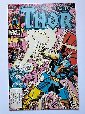 Buy The Mighty Thor #339 Early Beta Ray Bill App. Marvel 1984 FN-FN+ • 9.45£