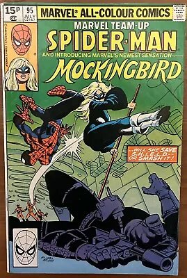 Buy Marvel Team-Up #95 - 1st Appearance Mockingbird! (Marvel 1980) • 24.99£