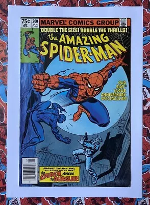 Buy Amazing Spider-man #200 - Jan 1980 - Burglar Appearance - Vfn (8.0) Cent Copy • 49.99£