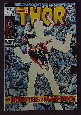 Buy THOR #169 (1969) - Origin Of Galactus - FN Plus (6.9) - Back Issue • 74.99£